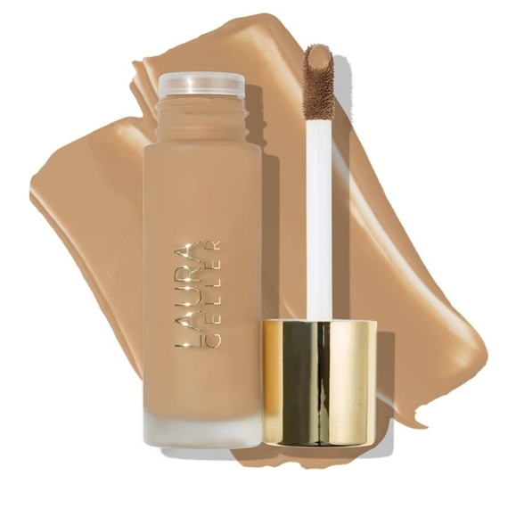 Laura Geller Double Take Liquid Foundation: Sand, NIB - Picture 1 of 7